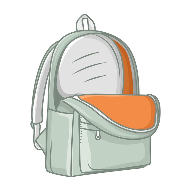 Vektor illustration eines rucksacks