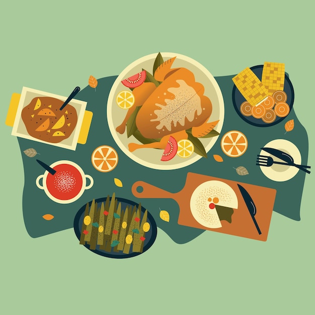 Illustration Innenraumszene