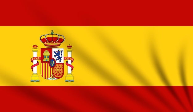 Illustration Jahrestag Unabhängigkeitstag Happy Spain Day Nationalfeiertag der Freiheit