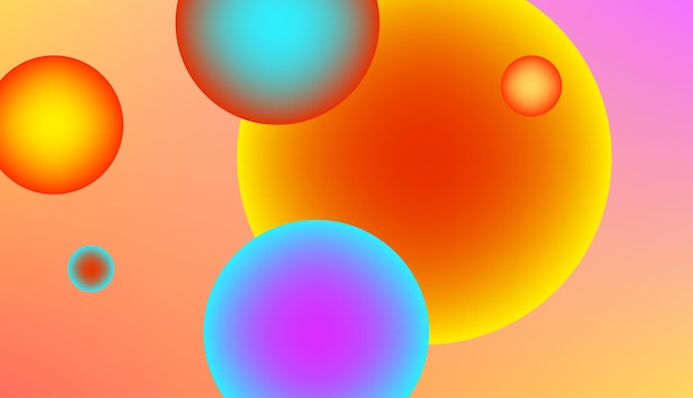 Illustration Vektorgrafik abstrakte Gradient Hintergrund für Design Website Banner Poster usw.