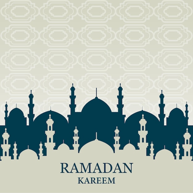 Illustration, vektorgrafik von ramadan, perfekt für hintergrund, ramadan-poster, ramadan kareem