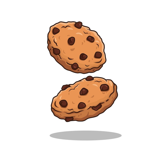 Vektor illustration von cookies