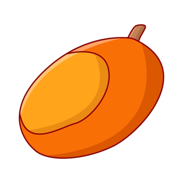 Vektor illustration von mango
