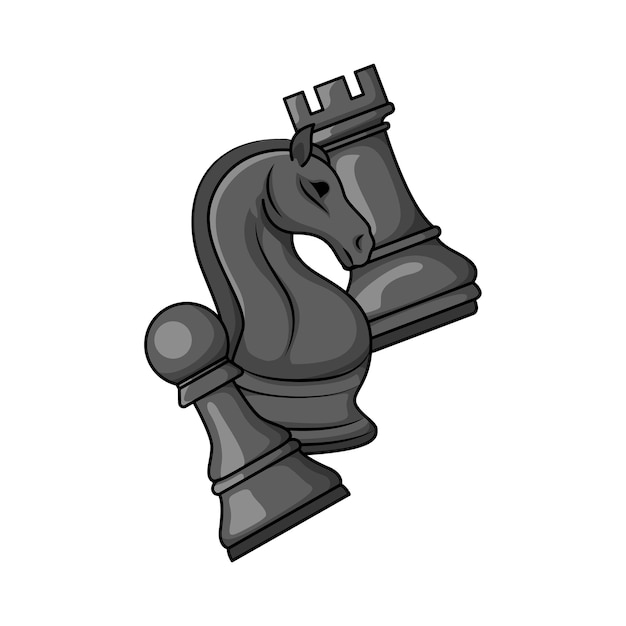 Vektor illustration von schach