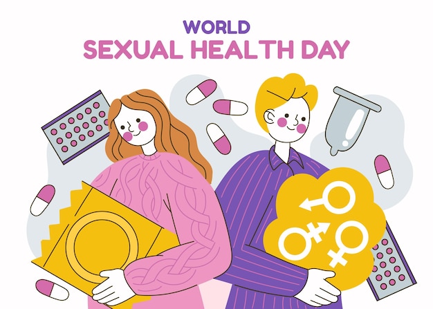 Illustration zum Welttag der sexuellen Gesundheit
