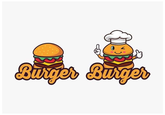 Illustrations-burger-cartoon-design-inspirationen