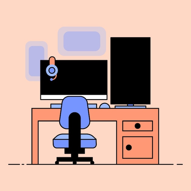 Illustrationsbild für Desktop-Spiele
