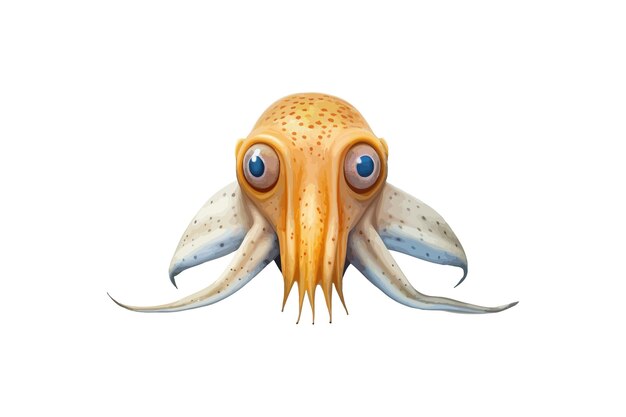 Vektor illustrationsdesign von squid vector