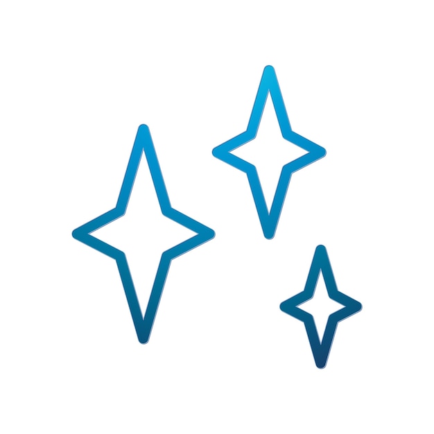 Illustrationsvektor der Astronomie-Icon-Design-Vorlage