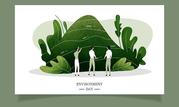 Illustrationsvektor zum Weltumwelttag