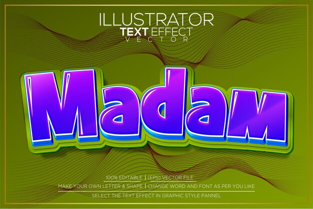 Illustrator Easy Editable Text-Effekt-Serie 3 (in englischer Sprache)