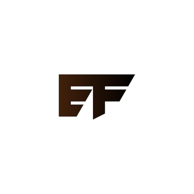 Illustrator für den Logo-Design des Buchstaben ef