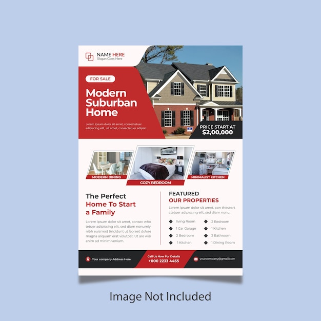 Immobilien flyer design