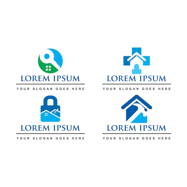 Immobilien-logo architektur-logo