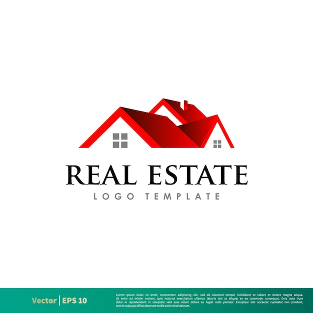 Immobilien-Logo-Vorlage