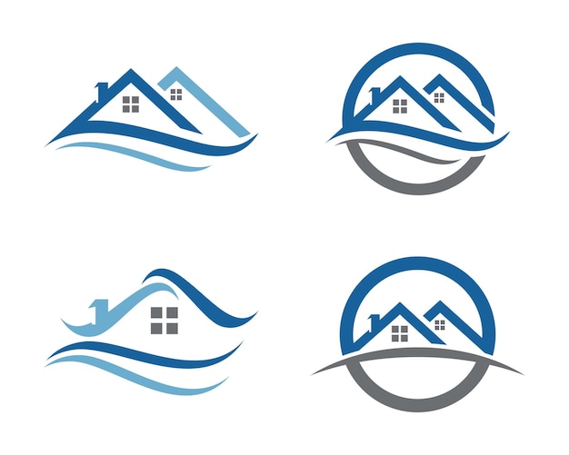 Immobilien und Bau Logo Design