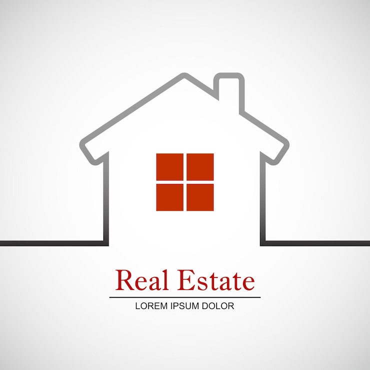 Vektor immobilien