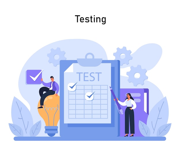 In der testphase bewerten visuelle fachleute ein produkt streng und konzentrieren sich auf die qualitätssicherung und