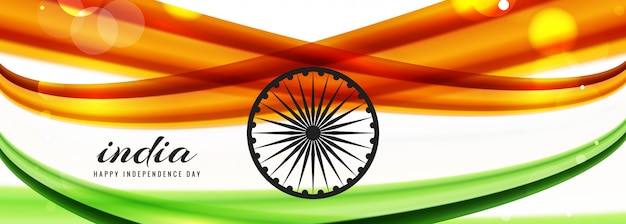 Indian independence day banner