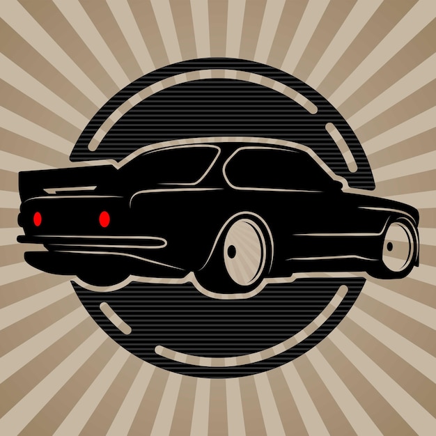 individuelle Autosilhouetten Vektorlogo_05 von fahmibill