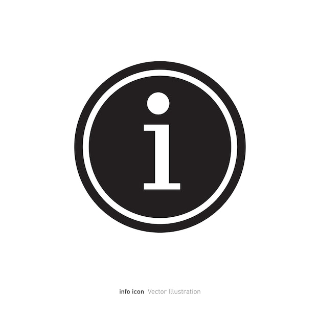 Info-Icon-Design-Vektorillustration