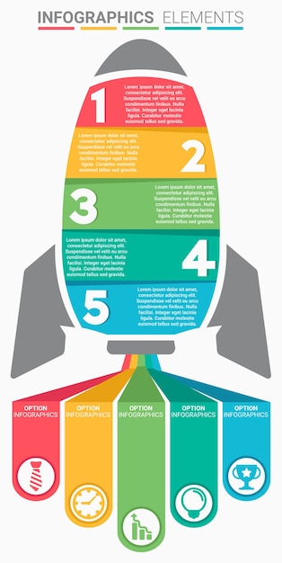 Vektor infografie element