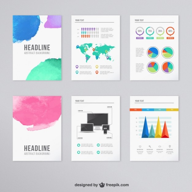 Infografik-Broschüre