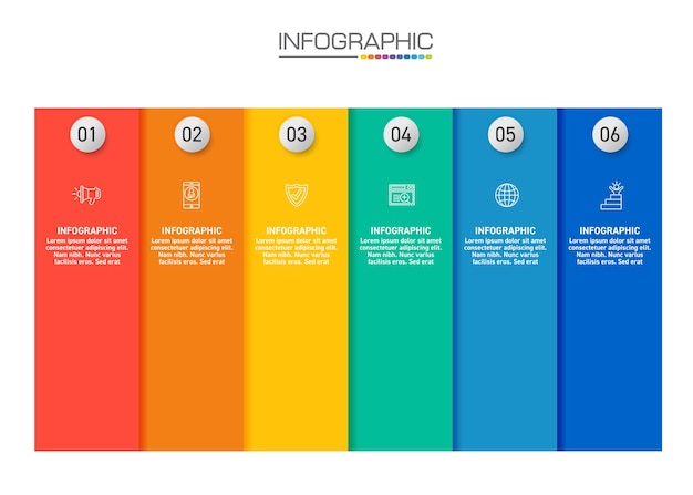 Infografik-design 4 schritte mit marketingsymbolen können für workflow-layout, diagramm, jahresbericht, webdesign verwendet werden.