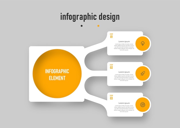 Infografik-Design-Vorlagengeschäft