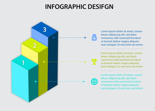 Vektor infografik-design