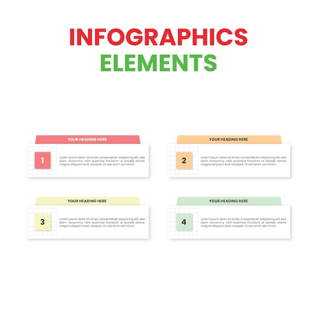 Infografik-Elemente