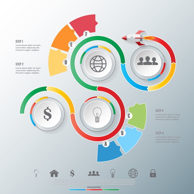 Infografik für unternehmen