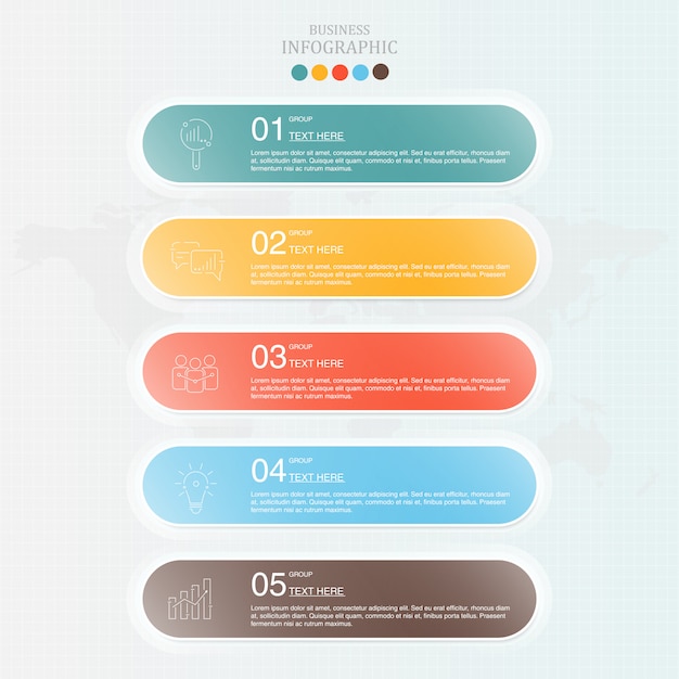 Infografik für unternehmen