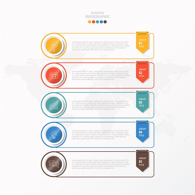 Infografik für unternehmen