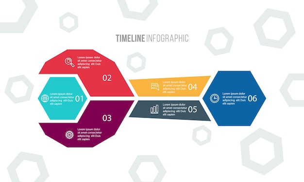 Infografik mechaniker und reparaturvorlage illustration vektor