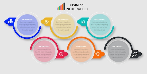 Infografik schritte unternehmer in die zukunft