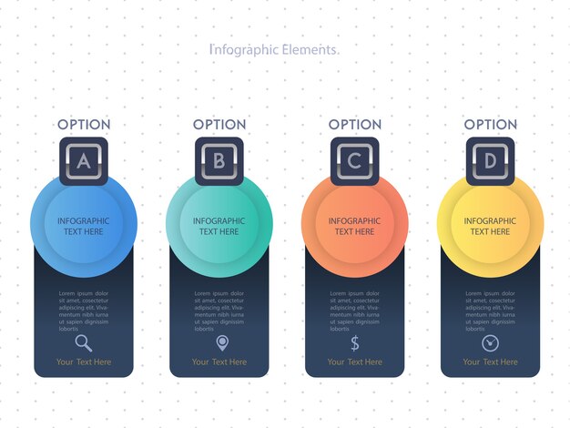 Vektor infografik-template-design