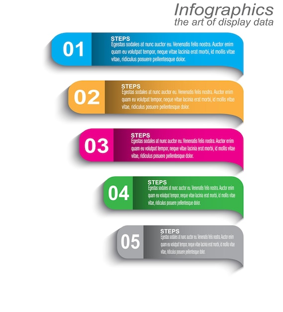 Infografik-vorlage für moderne datenvisualisierung und ranking und statistiken