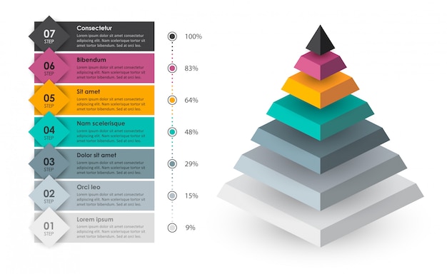 Vektor infografik vorlage