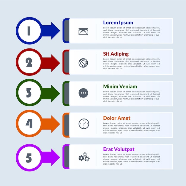 Vektor infografik