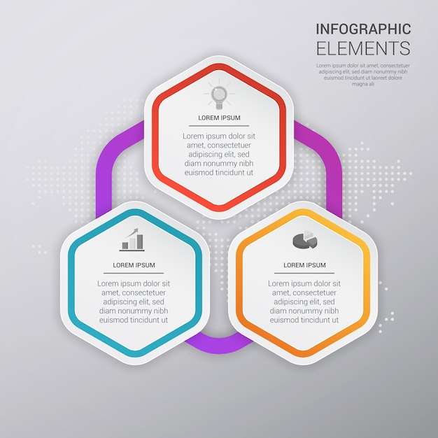 Vektor infografische vorlage design