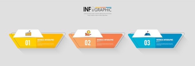 Infographic schablone des darstellungsgeschäfts