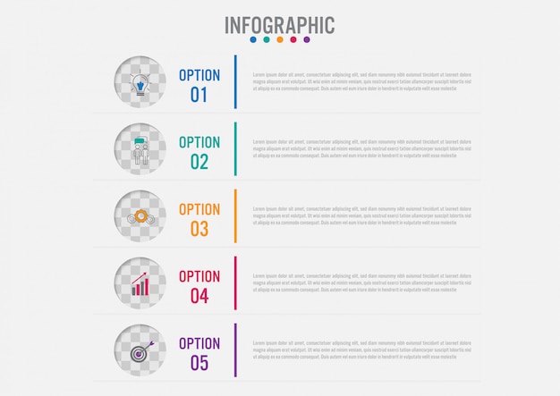 Infographik Beschriftung Vorlage