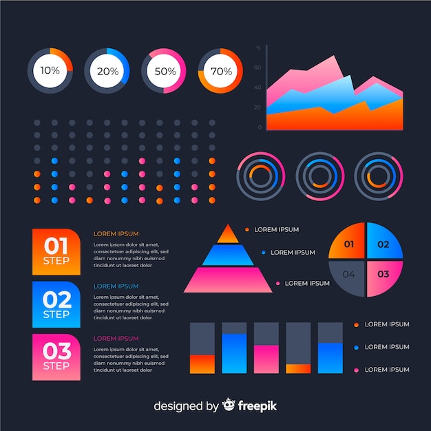 Infographik element collectio