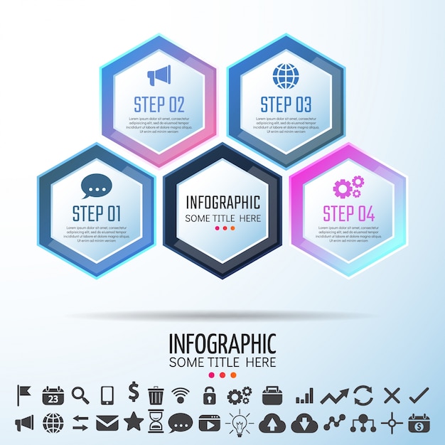 Infographik-Entwurfsvorlage