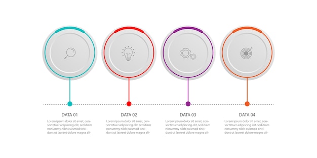 Infographik Vektorelement
