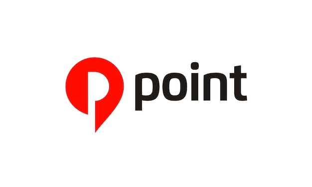 Initiales P für Point-Logo