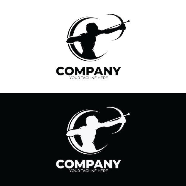 Inspiration für Bogenschießen-Logo-Designvorlagen