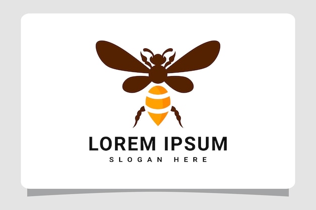 Inspiration für das design von honigbienen-logo-vorlagen