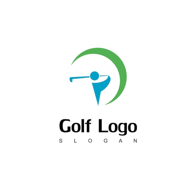 Inspiration für das golf-logo-design